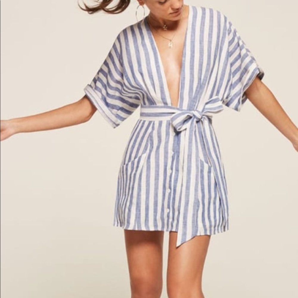 Reformation Cecilia Mini Dress